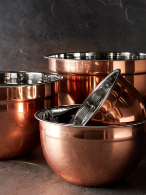 Copper Mixing Bowls