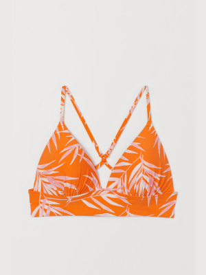 Push-up Triangle Bikini Top