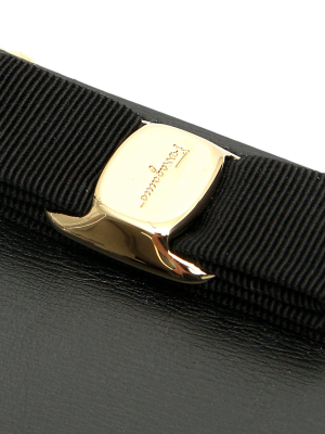 Salvatore Ferragamo Vara Bow Compact Wallet