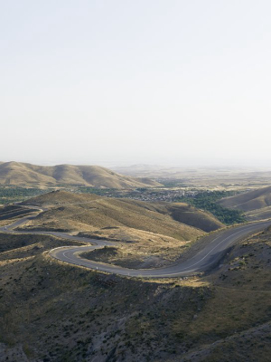 Road, Alborz Mountains, Iran, 2105