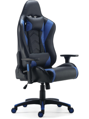 Staples Vartan Gaming Chair Blue 24326200