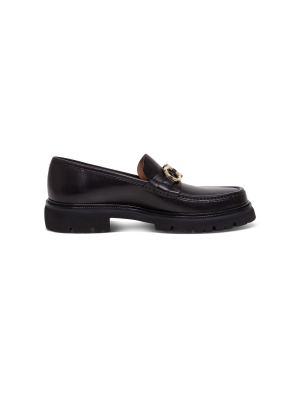 Salvatore Ferragamo Gancini Buckle Moccasins