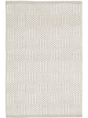 Bonnie Woven Cotton Rug (grey)