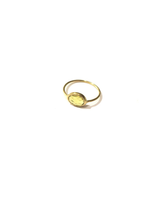 18kt Gold Tourmaline Ring