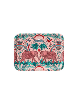 Zambezi Small Tray In Pink By Jamida