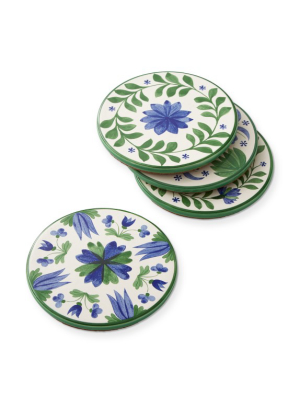 Aerin Ardsley Ceramic Coasters, Set Of 4