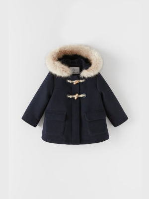 Duffel Coat With Toggles