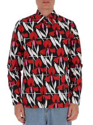 Prada Jacquard Print Shirt