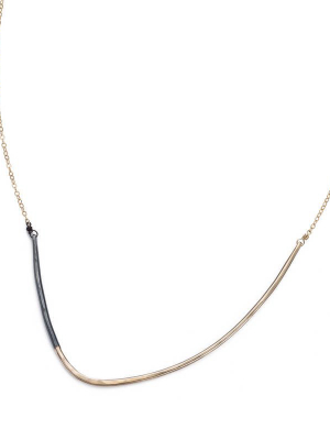 Black & Gold Inflecto Necklace