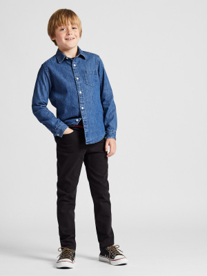 Kids Ultra Stretch Denim Slim-fit Pants