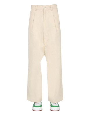 Sunnei Drop Crotch Loose Fit Pants