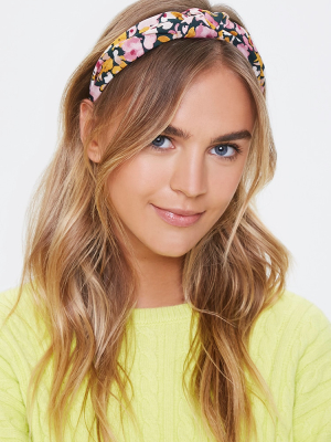 Knotted Floral Headband