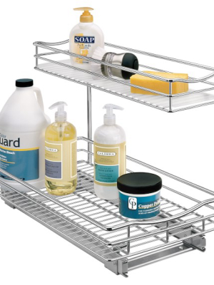 Lynk Slide Out Under Sink Two-tier Organizer