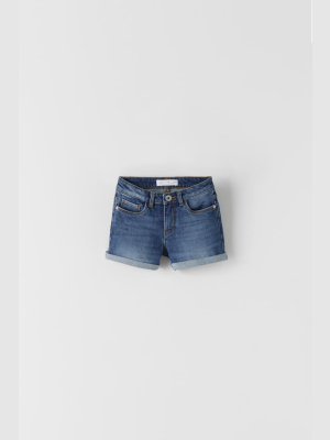 Basic Denim Shorts