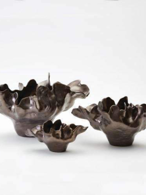 Small Meteor Bowl - Bronze