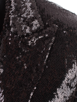 P.a.r.o.s.h. Long Paillettes Sequined Blazer