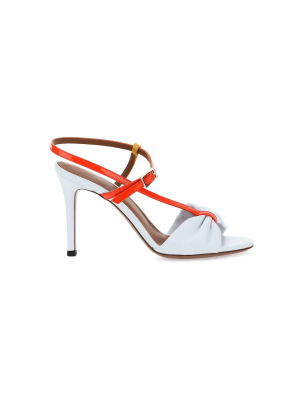 L'autre Chose Ankle Strap Stiletto Sandals