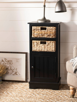 Crabbe Storage Cabinet Vintage - Safavieh