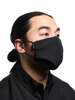 Wicking Face Covering - Black