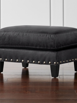 Metropole Leather Ottoman