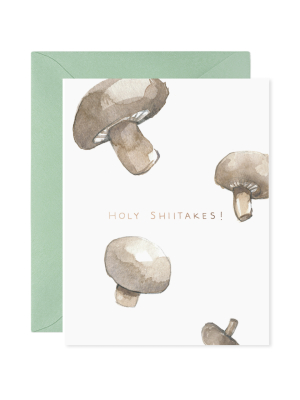 Holy Shiitakes Card - Ef4