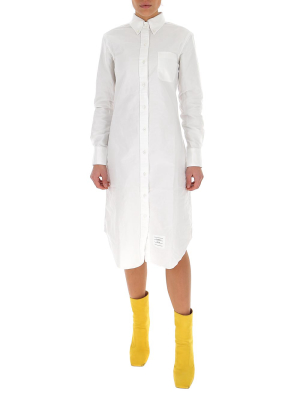 Thom Browne Long-sleeve Shirt Dress