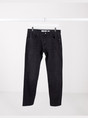 Bershka Skinny Jean In Black