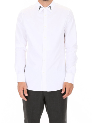 Alexander Mcqueen Skeleton Collar Shirt