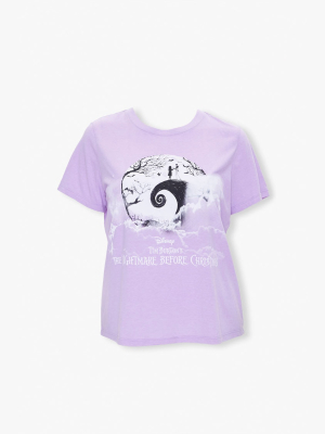 Plus Size Nightmare Before Christmas Graphic Tee