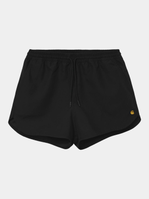 Women's Chase Swim Trunks | Black