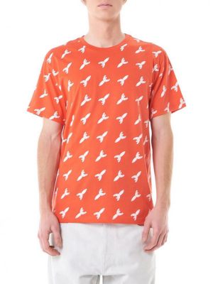 Graphic "rocket" Tee (mtp5063 Orange)