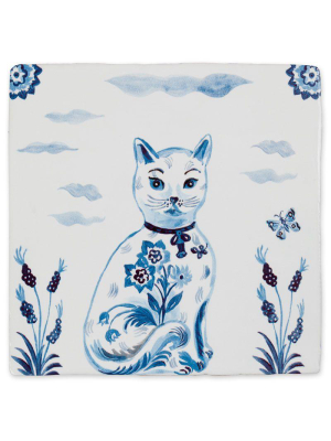 Medium Tile – Nathalie Lete The Cat