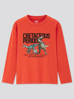 Kids Natural History Museum Ut (long-sleeve Graphic T-shirt)