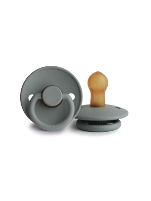 Frigg Natural Rubber Pacifier In French Gray