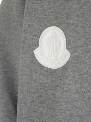 Moncler Logo Print Hoodie