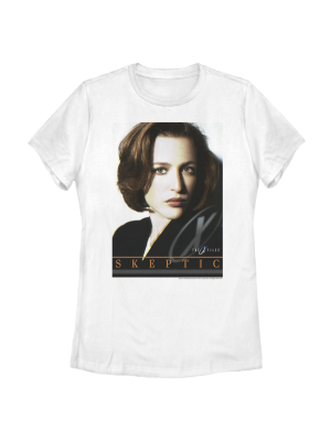 Women's The X-files Scully Skeptic T-shirt