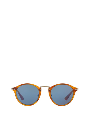 Persol Calligrapher Round Frame Sunglasses