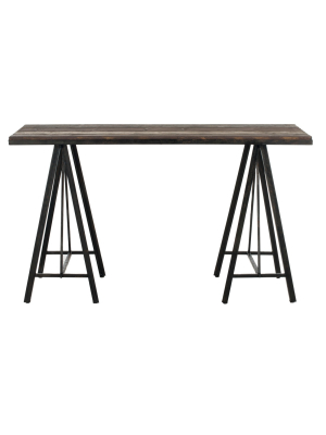 Troy Garde Console Table Brown - Safavieh