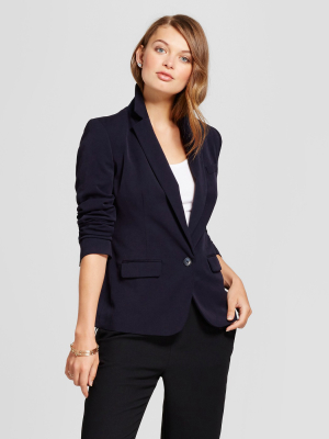 Women's Bi-stretch Twill Blazer - A New Day™