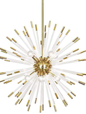 Andromeda Large Chandelier In Brass