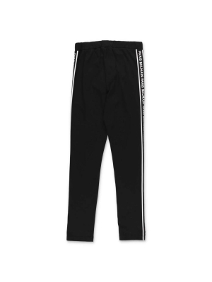 Balmain Kids Side Logo Tape Track Pants