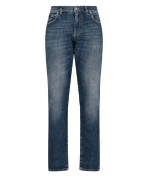 Dolce & Gabbana Slim-fit Denim Jeans