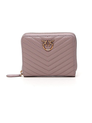 Pinko Quilted Zip-around Wallet