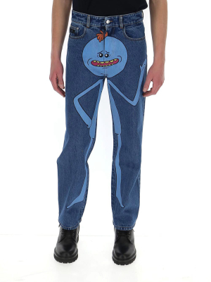 Gcds Rick And Morty Straight-leg Jeans