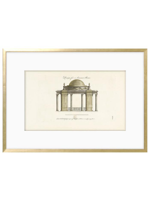 French Summer Architectural Print