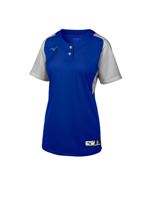 Mizuno Women's Aerolite 2-button Softball Jersey