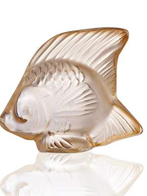 Crystal Fish, Gold Luster