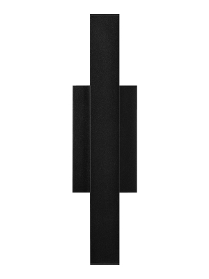 Chara Square 17 Outdoor Wall Sconce