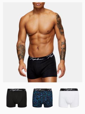 Signature Leopard Print Trunks*