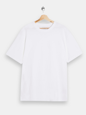 Tall Oversized T-shirt In White